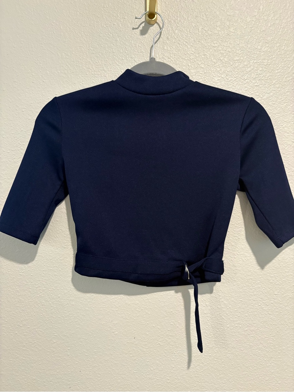 Forever 21 Navy Blue Crop Top